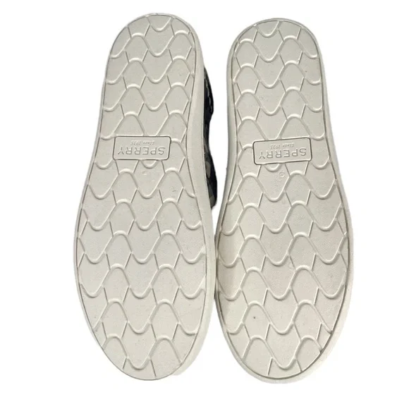 Sperry Top Siders Salty Washable Shoes Camo Green Tan Size 7 - Picture 5 of 7